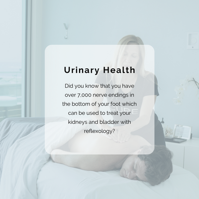 How Reflexology In Your Feet Can Treat Your Urinary System