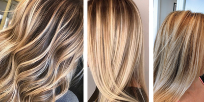 Natural Looking highlights with Balayage